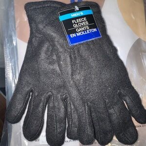 Wells Lamont Men's Black Fleece Gloves